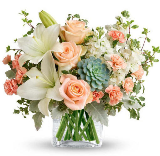 Southern Peach Bouquet 49.99 Same Day Delivery