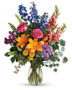 Colors of the Rainbow Bouquet - Cypress delivery