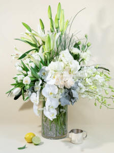 Long Lasting Beauty - elegant premium arrangement in soft tones