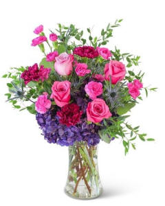 Love In London romantic bouquet with roses and lilies delivered in Gilbert