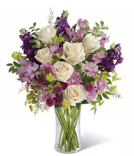 Luxury Lavender Bouquet Of Flowers 59.99 Purple Flowers