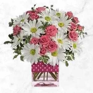 Pink Dots and Posies bouquet — Scottsdale delivery