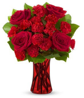 Red Romance Roses