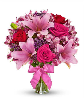 Congratulations Flowers and Lilies 44.99 Same Day Delivery